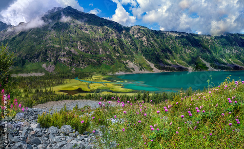 lake in the mountains