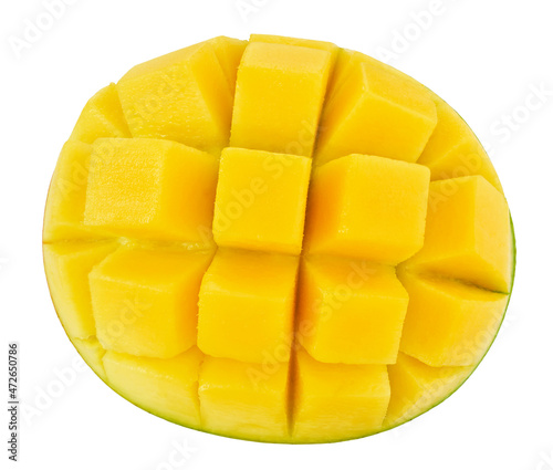 Mango isolated on white background 