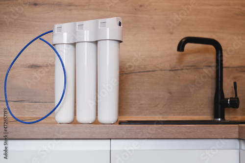 Tableau sur toile Household water purification system