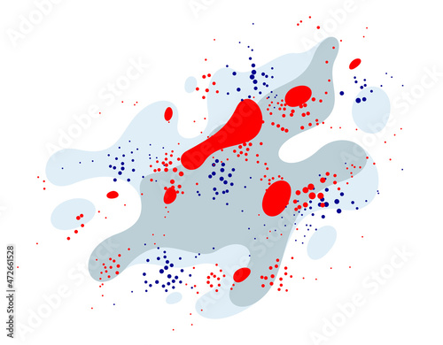 Fluids colorful liquid shapes in motion vector abstract graphic design element, dynamic modern art flowing and changing forms, gradients lava bubbles.