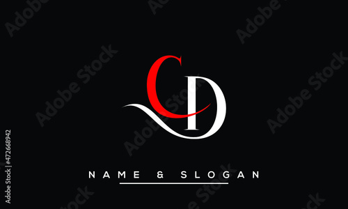 CD,  DC,  C,  D   Abstract Letters Logo Monogram