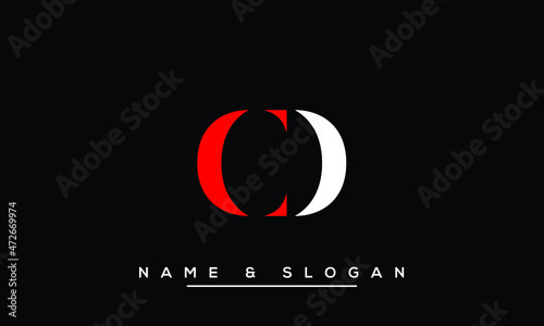 CD,  DC,  C,  D   Abstract Letters Logo Monogram