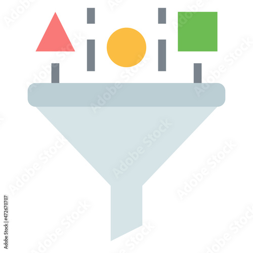 filter flat icon