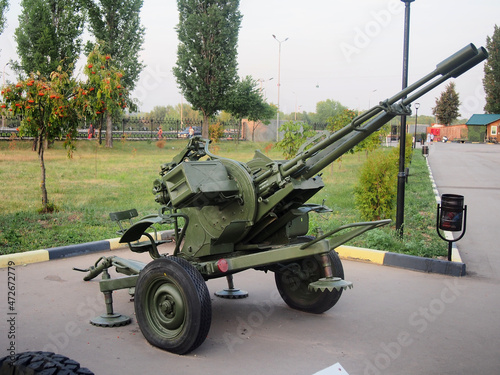 23-mm automatic anti-aircraft gun ZU-23.