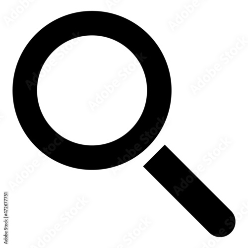 Flat rouge icon. Black vector.