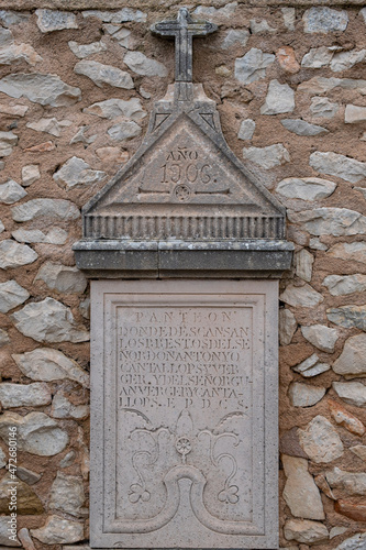 Randa cemetery, Algaida, Mallorca, Balearic Islands, Spain photo