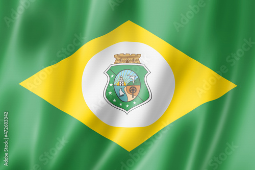 Ceara state flag, Brazil photo