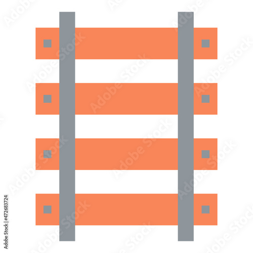 railroad flat icon