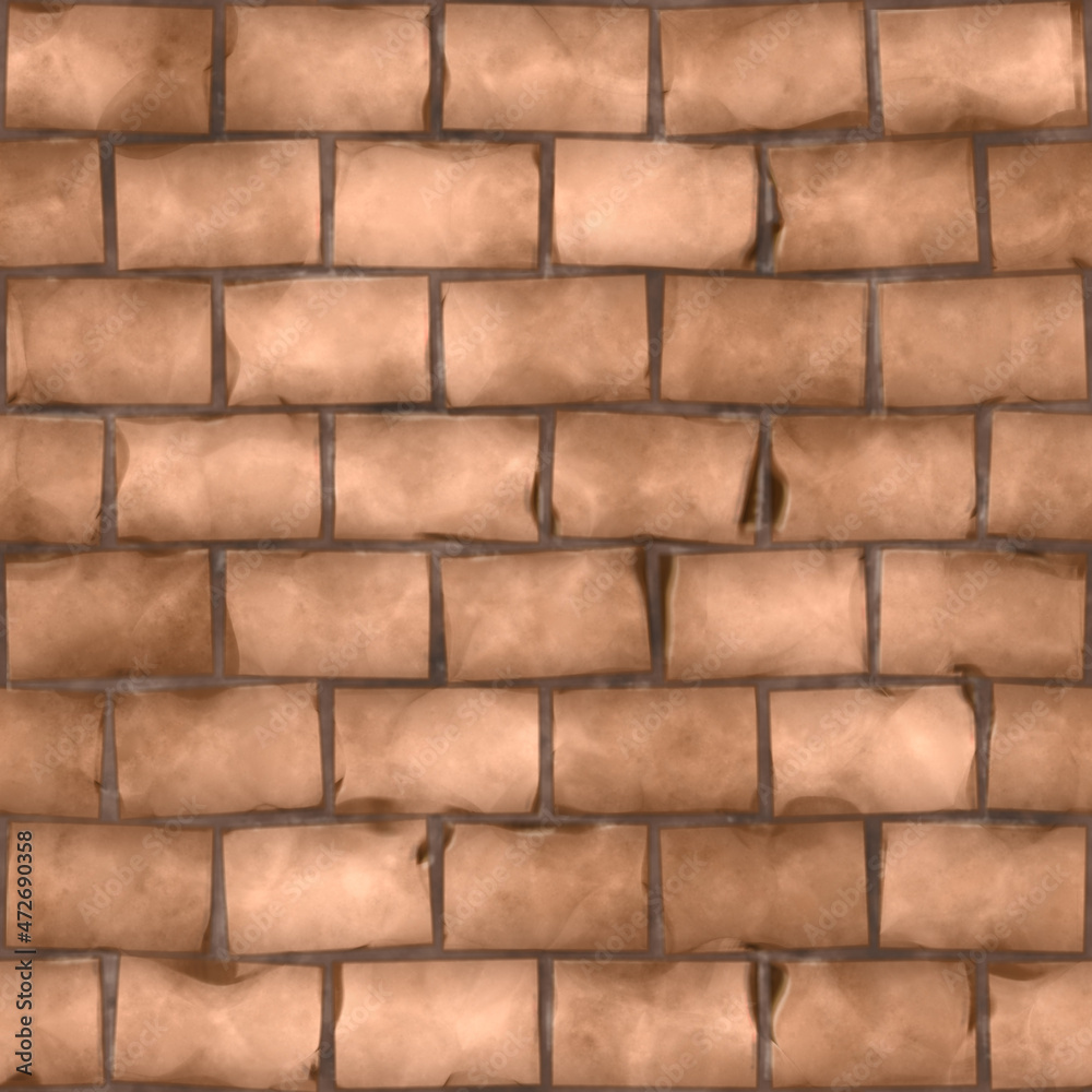 Brick pavement image for visualization studies.