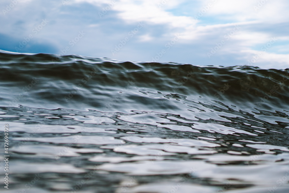 Rising Wave In Baltic Sea Rising Wave In Baltic Sea