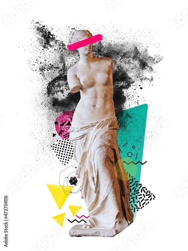 abstract aphrodite statue photo