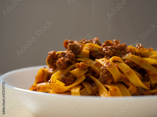 Foto Traditional Italian pasta close-up