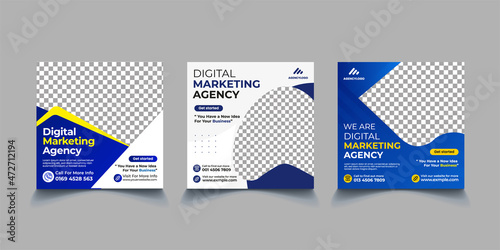 Digital Marketing Agency Promotion Instagram post