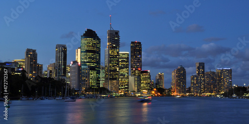 Brisbane Skyline at Night