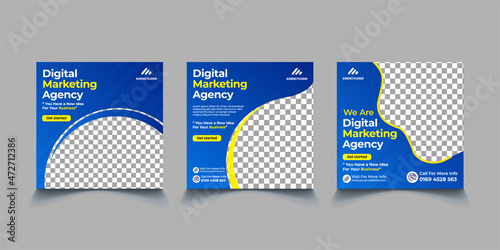 Marketing Social Media Post Banner Template