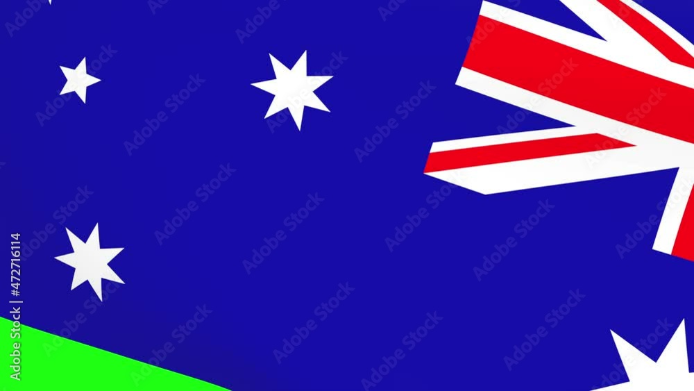 Australia waving flag transition 4k and 1080 HD seamless loop animation. 3d animation over green screen chromakey for video transition. Realistic Australia Flag. Flag 3d rendering for video production Australia waving flag transition 4k and 1080 HD seamless loop animation. 3d animation over green screen chromakey for video transition. Realistic Australia Flag. Flag 3d rendering for video production