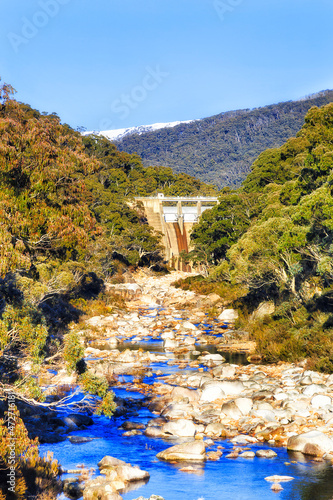 SM Snowy river dam vert day photo