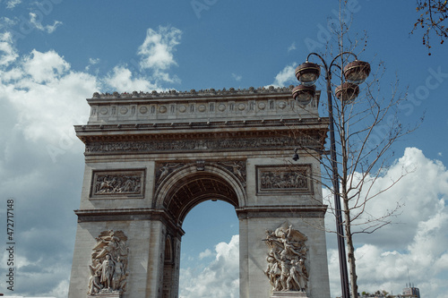 arc de triomphe city photo