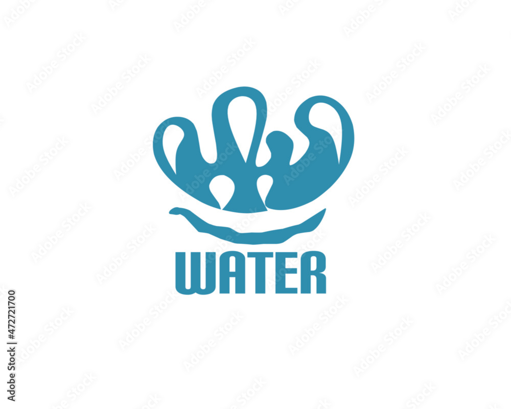 Logo for mineral water or clean water company Stock Vector Adobe Stock