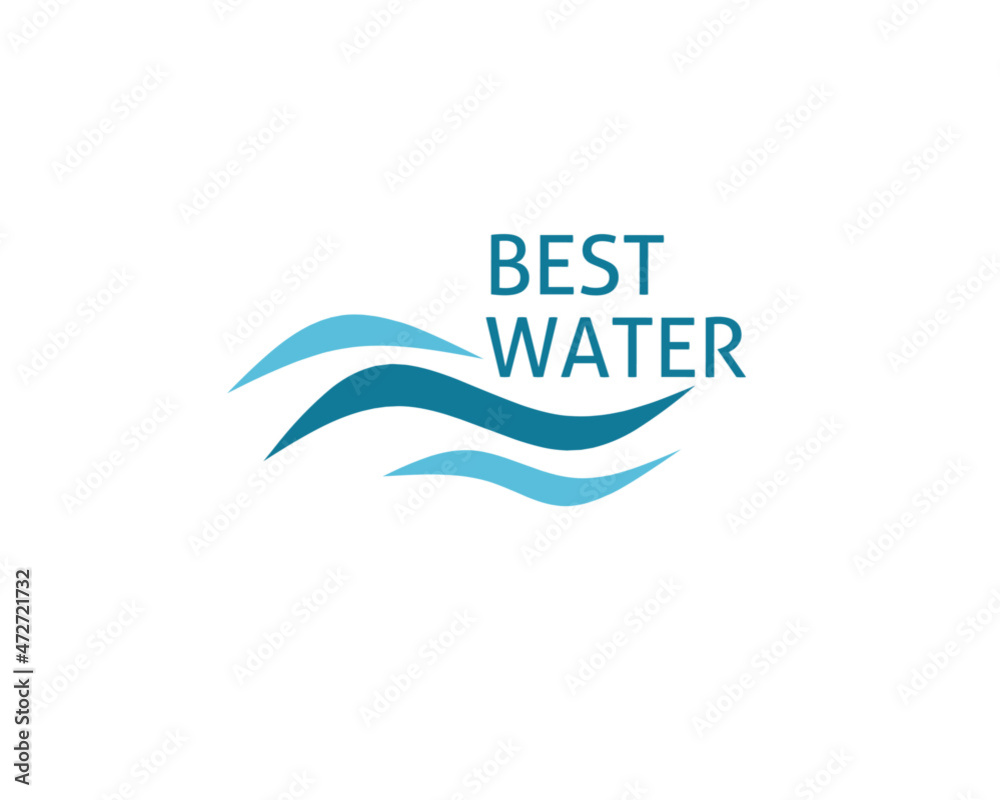 Logo for mineral water or clean water company Stock Vector Adobe Stock