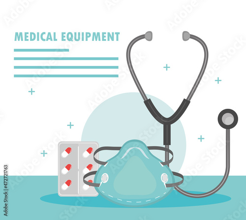 medical equipment poster