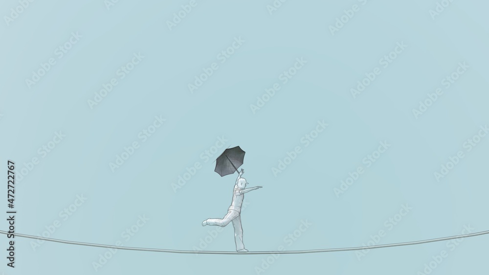 Konstfotografi Equilibrista