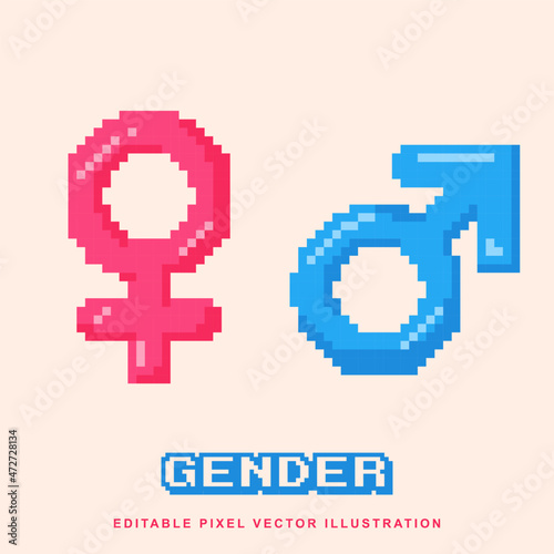 Pixel nut icon vector illustration for video game asset, motion graphic and others