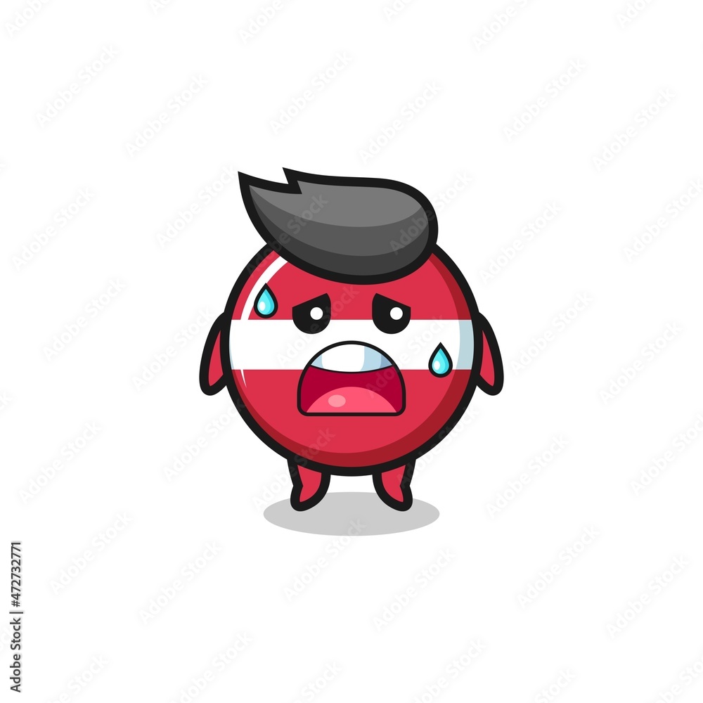 the fatigue cartoon of latvia flag the fatigue cartoon of latvia flag