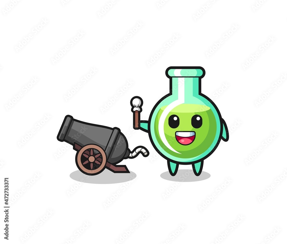 cute lab beakers shoot using cannon cute lab beakers shoot using cannon