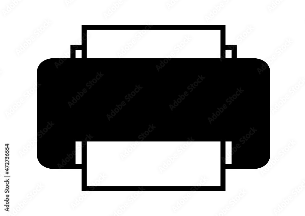 printer icon vector illustration printer icon vector illustration