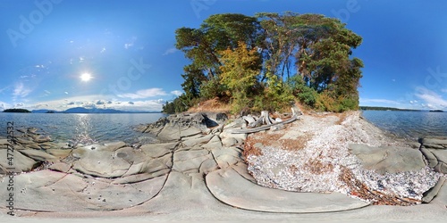 Overbury Resort Georgia Strait Scenic View