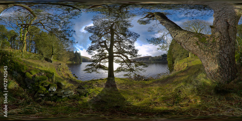 Pontsticill Reservoir, Brecon Beacons, Wales photo