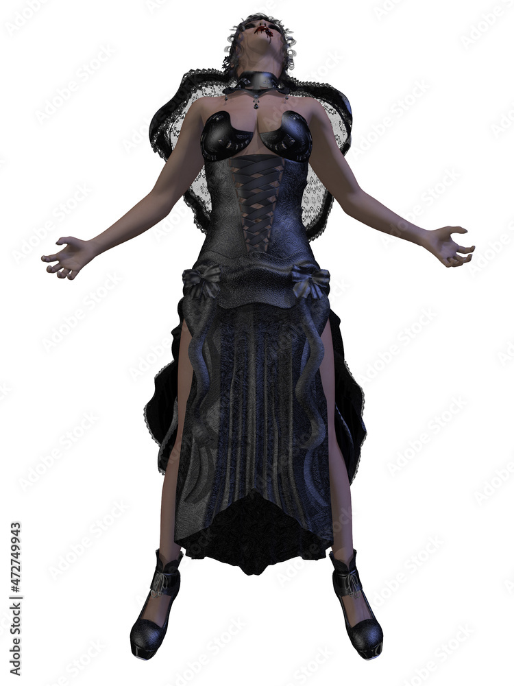 Fototapeta premium 3d illustration of an fantasy fairytale figure