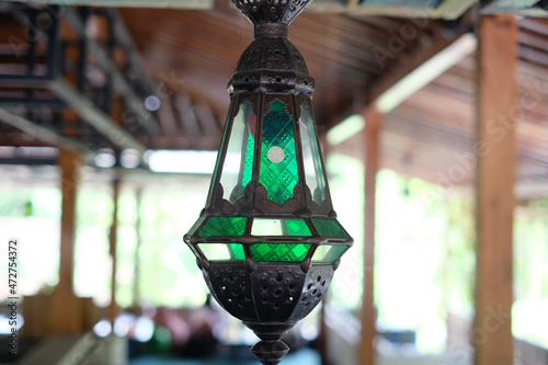 antique lamps are commonly used as interior decoration