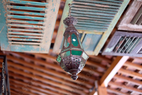 antique lamps are commonly used as interior decoration