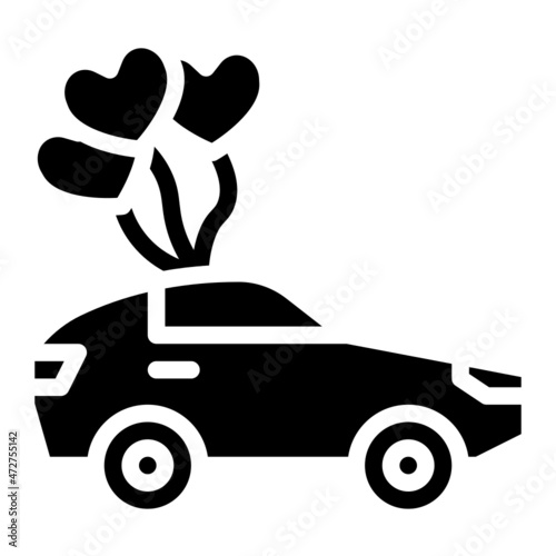 car glyph icon