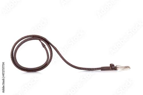 belt brown isolated on white background