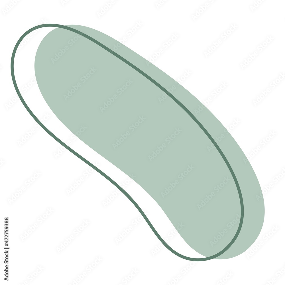 Boho style abstract slick for creating icons, media illustrations. Fashionable stylish shapes in pastel nude colors. Neutral green background in boho style. Vector flat illustration Boho style abstract slick for creating icons, media illustrations. Fashionable stylish shapes in pastel nude colors. Neutral green background in boho style. Vector flat illustration