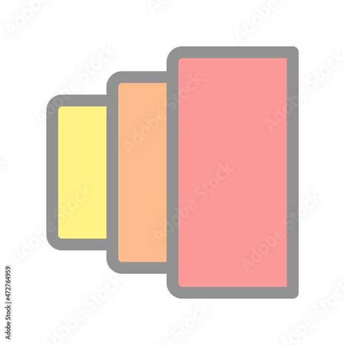 Version Filled Light Vector Icon Design