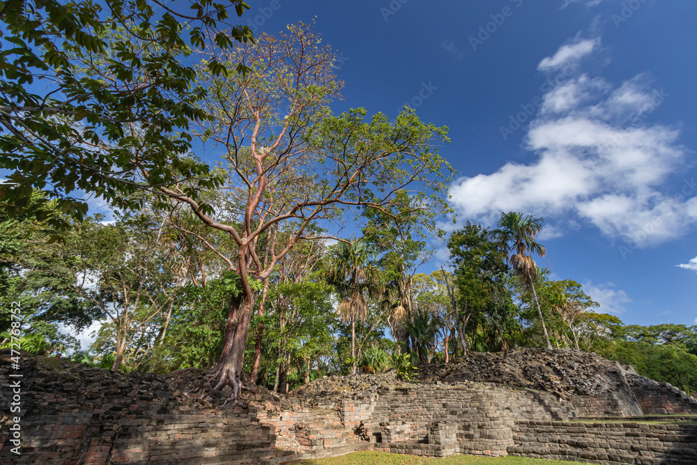 Belize, Toledo. Lubaantun Archeological Site. Belize, Toledo. Lubaantun Archeological Site.
