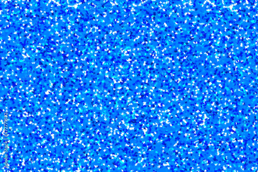 Abstract winter blue background in the form of falling snowflakes. Pattern and texture for design. Abstract winter blue background in the form of falling snowflakes. Pattern and texture for design.