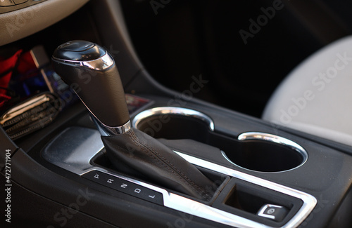 Automatic car gear stick with P R N D system © lial88