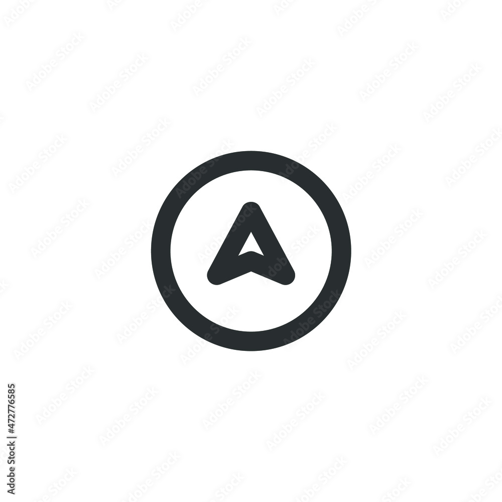 Vector sign of the compass symbol is isolated on a white background. compass icon color editable. Vector sign of the compass symbol is isolated on a white background. compass icon color editable.