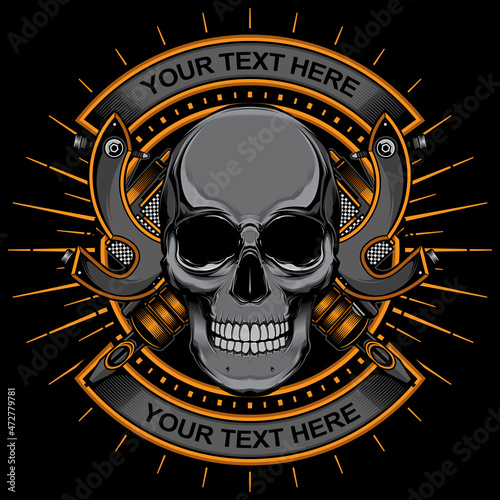 skull head tattoo studio