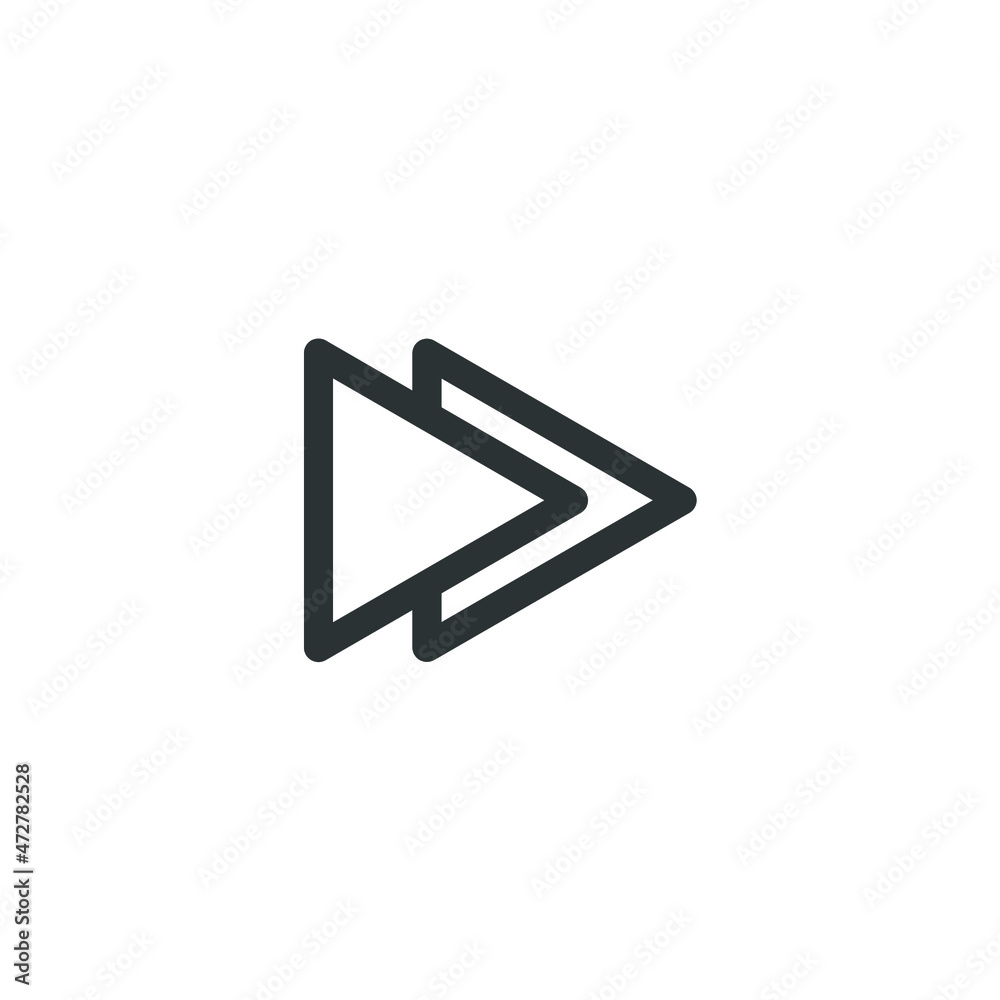 Vector sign of the Next Arrow symbol is isolated on a white background. Next Arrow icon color editable. Vector sign of the Next Arrow symbol is isolated on a white background. Next Arrow icon color editable.