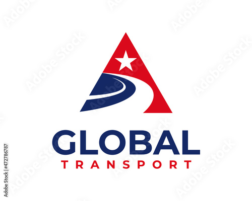 Cargo Logo design. Logistics and Transport Logo design vector