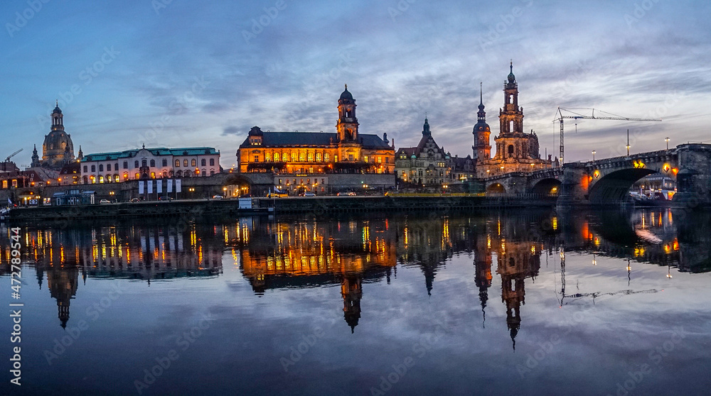 Dresden is the capital of Saxony in eastern Germany and is located on the banks of the Elbe River. 