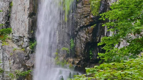 Benevsky or Elomovsky waterfalls - waterfalls in the Primorsky Territory. photo