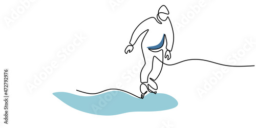 Continuous one single line ...