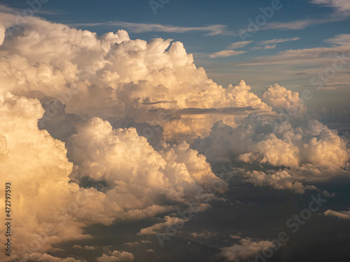 Clouds at the edge of Florida and the Gulf of Mexico, sunset © Danita Delimont